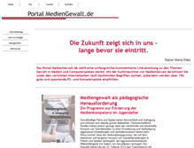 Tablet Screenshot of mediengewalt.de